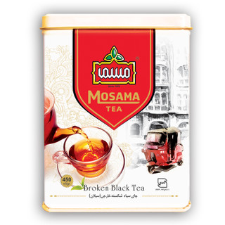 چای سیاه شکسته خارجه سیلان ممتاز مسما - 450 گرم فلزی